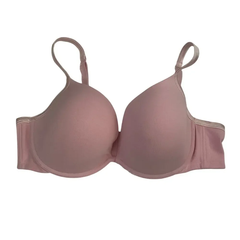 Cacique Pink Underwire T Shirt Bra - Size 44C‎